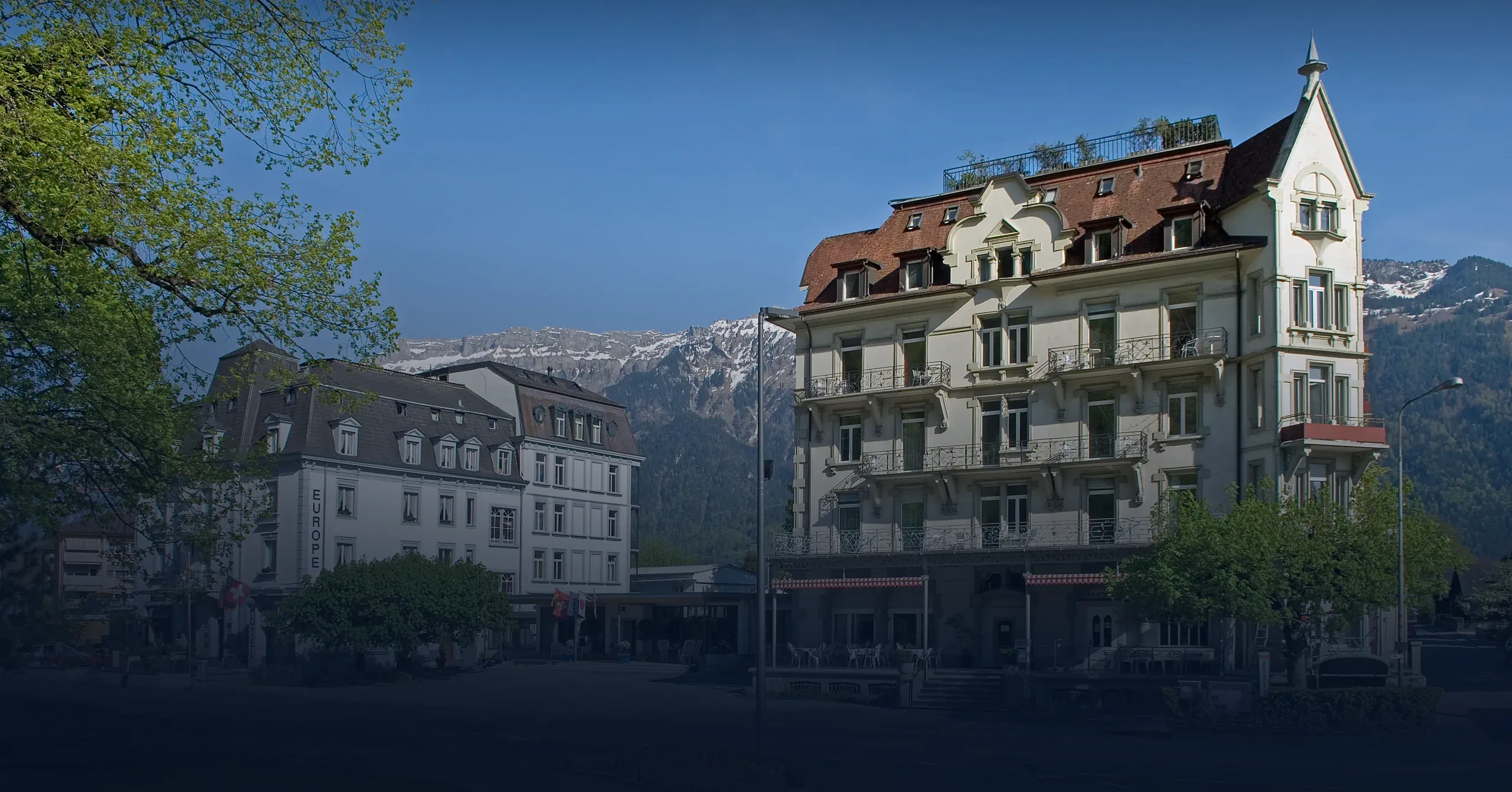 Das Carlton-Europe am Höheweg in Interlaken